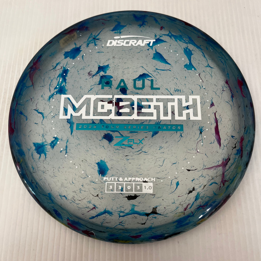 Discraft 2024 Paul McBeth Tour Series Jawbreaker Z FLX Kratos 3/3/0/3