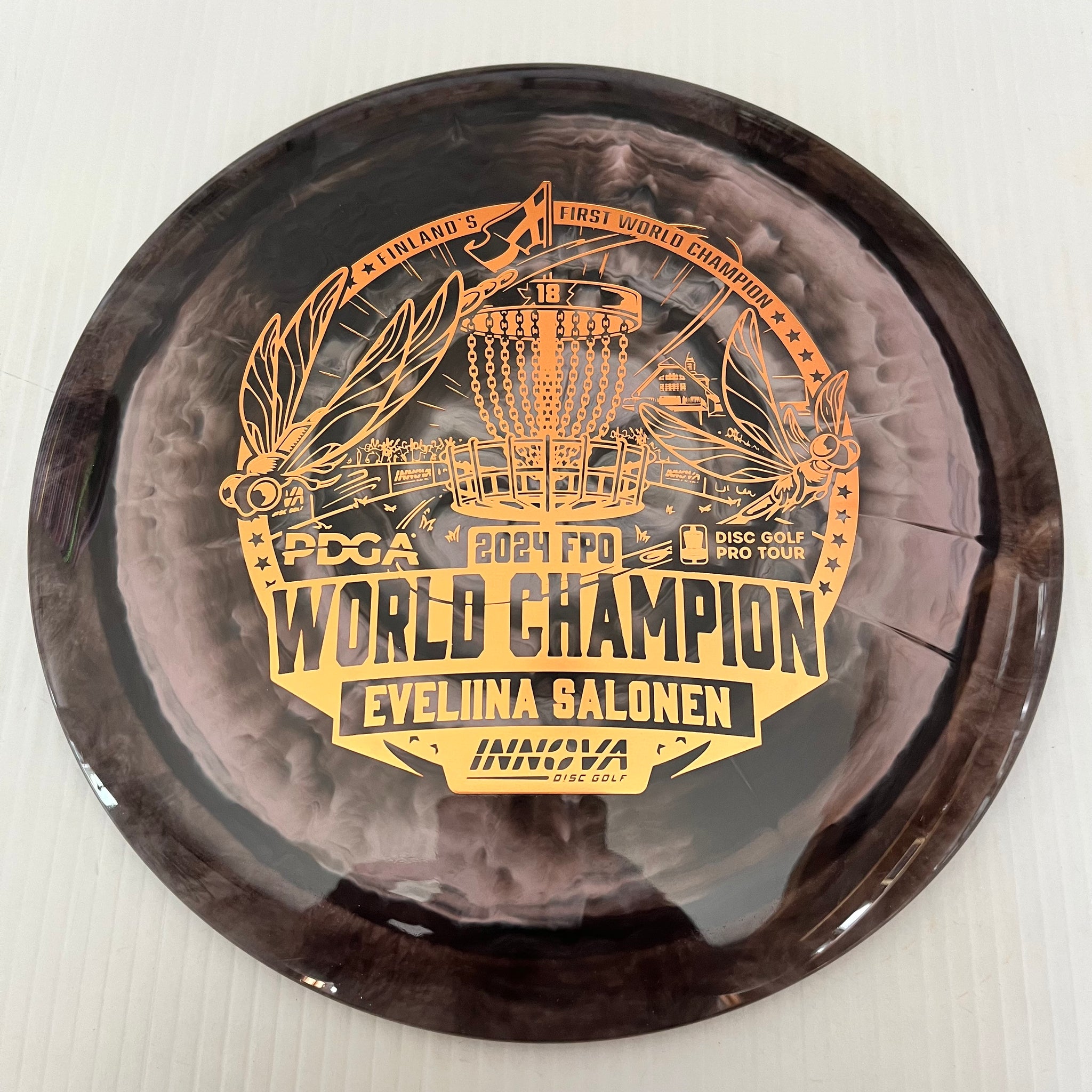 Innova Eveliina Salonen 2024 World Champion Commemorative Swirly Star Destroyer 12/5/-1/3
