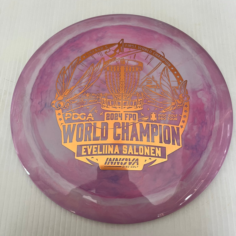 Innova Eveliina Salonen 2024 World Champion Commemorative Swirly Star Destroyer 12/5/-1/3