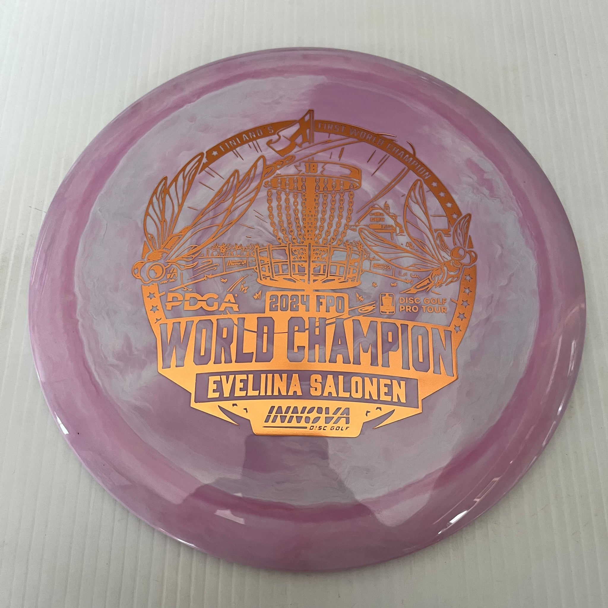 Innova Eveliina Salonen 2024 World Champion Commemorative Swirly Star Destroyer 12/5/-1/3