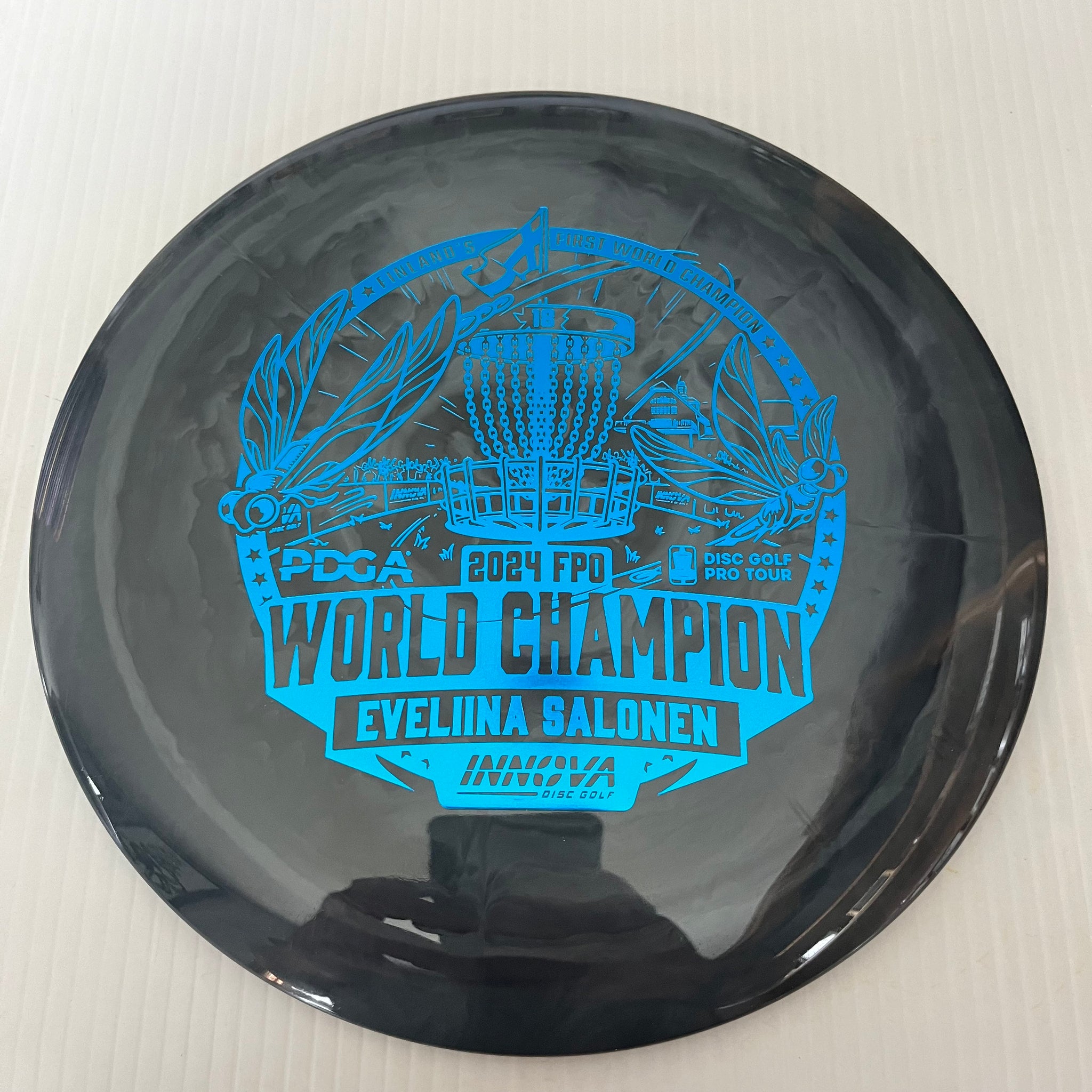 Innova Eveliina Salonen 2024 World Champion Commemorative Swirly Star Destroyer 12/5/-1/3