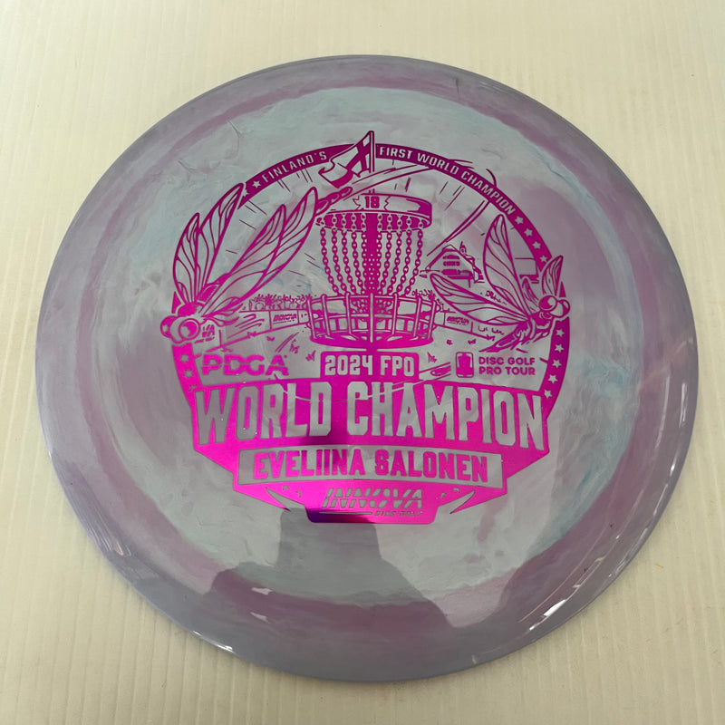 Innova Eveliina Salonen 2024 World Champion Commemorative Swirly Star Destroyer 12/5/-1/3