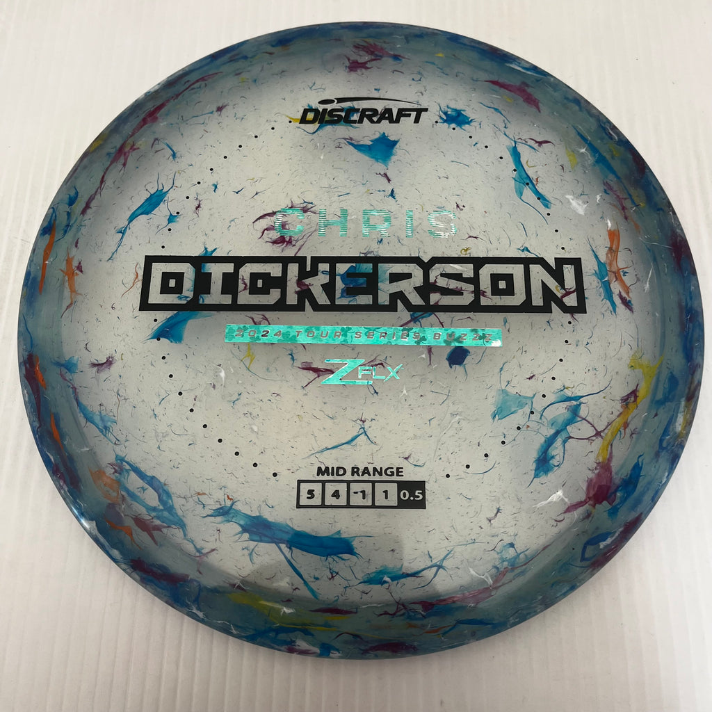 Discraft 2024 Chris Dickerson Tour Series Jawbreaker Z FLX Buzzz 5/4/-1/1