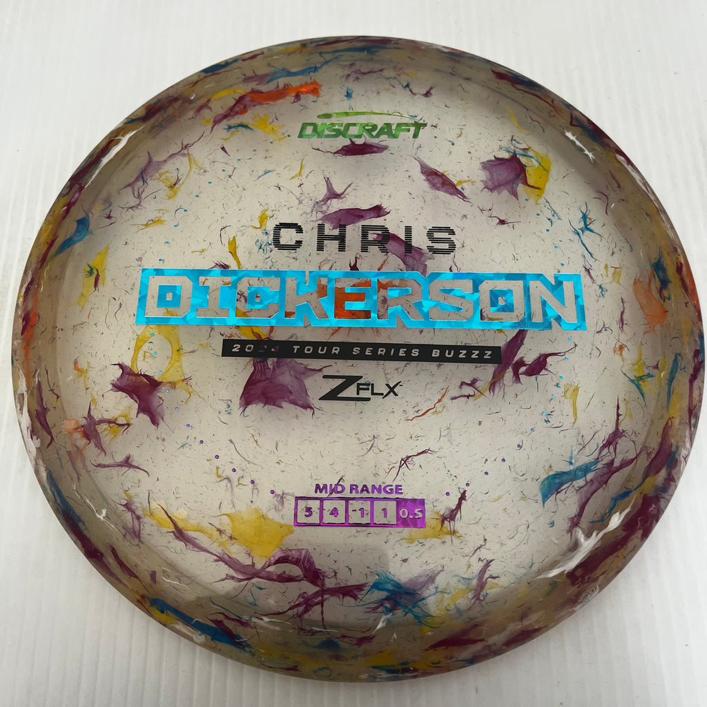 Discraft 2024 Chris Dickerson Tour Series Jawbreaker Z FLX Buzzz 5/4/-1/1