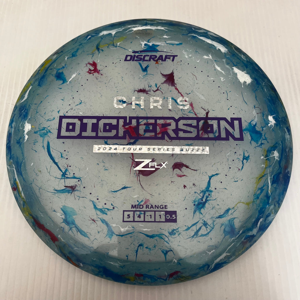 Discraft 2024 Chris Dickerson Tour Series Jawbreaker Z FLX Buzzz 5/4/-1/1