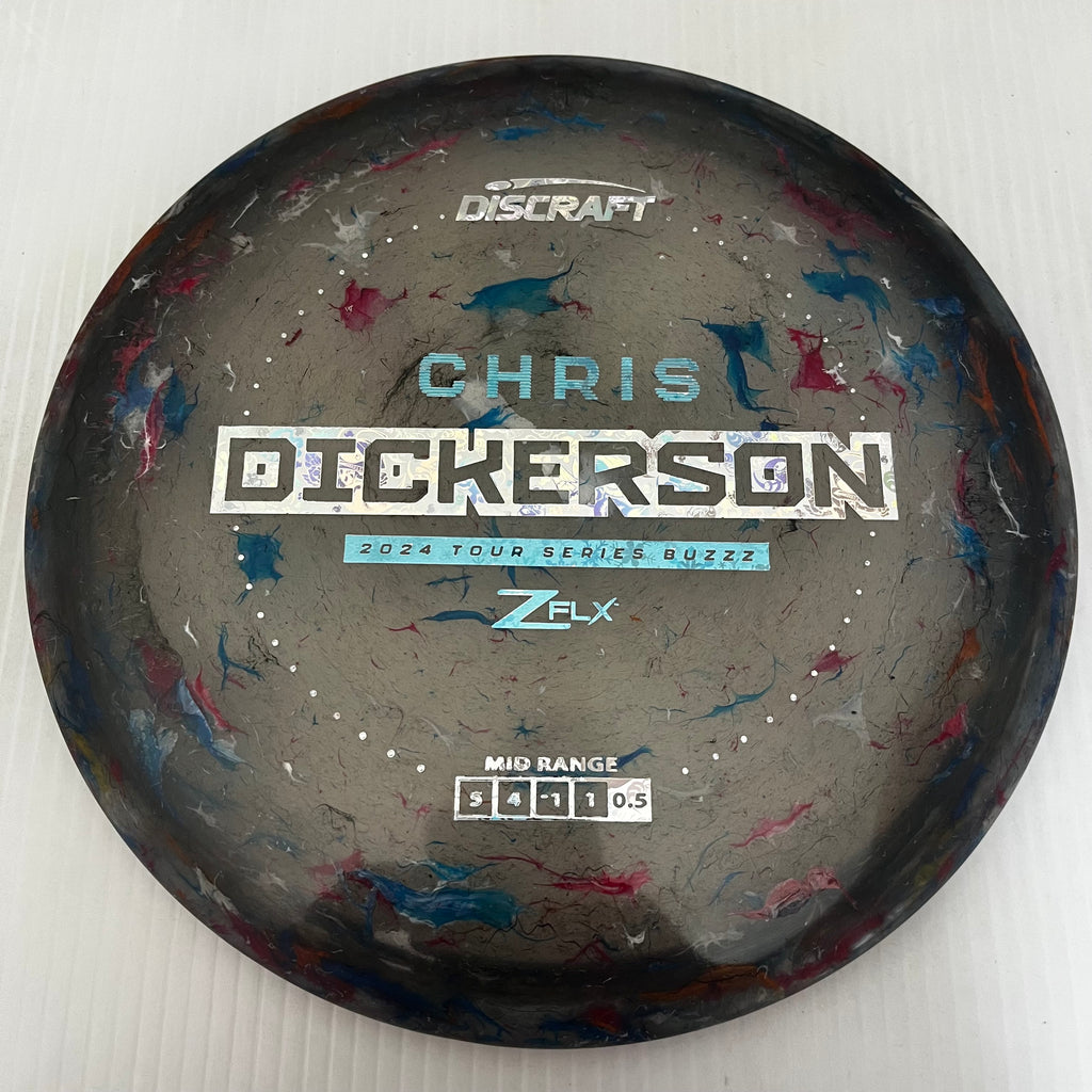 Discraft 2024 Chris Dickerson Tour Series Jawbreaker Z FLX Buzzz 5/4/-1/1