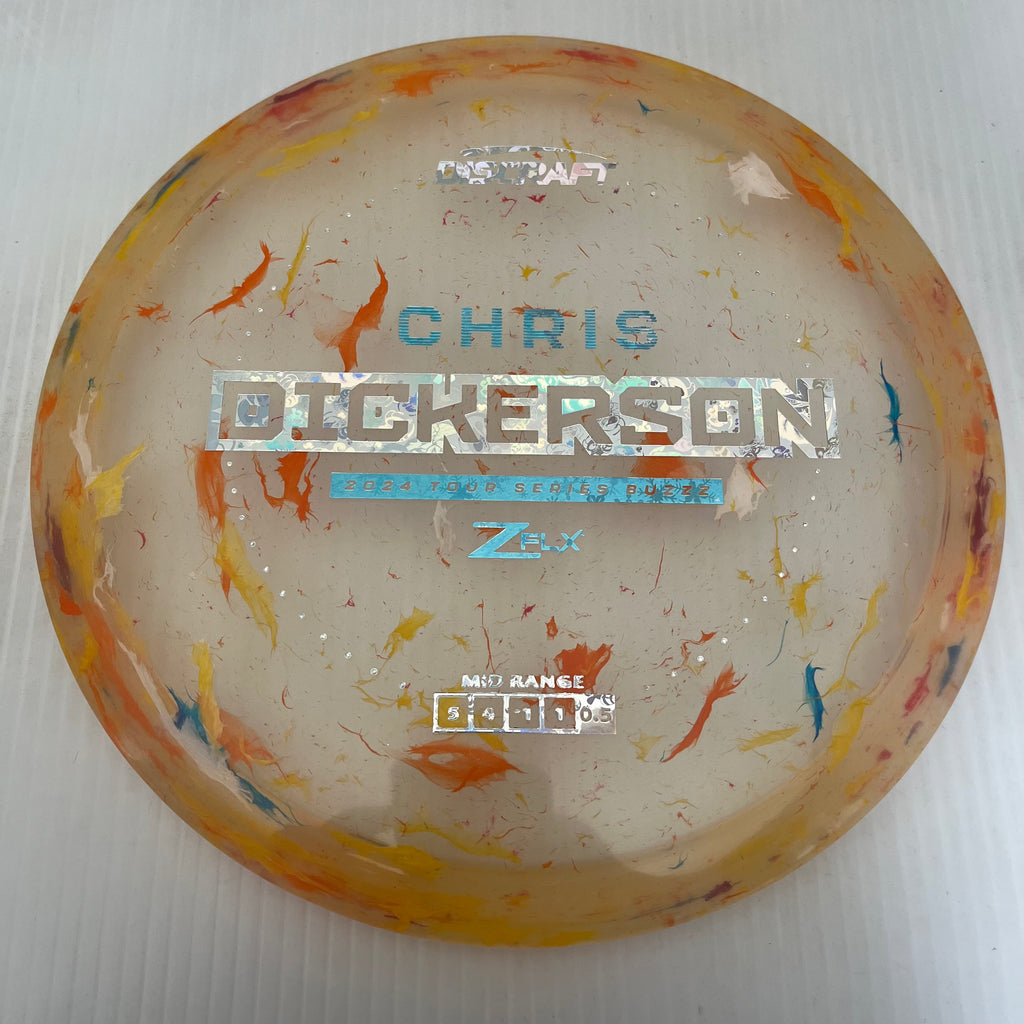 Discraft 2024 Chris Dickerson Tour Series Jawbreaker Z FLX Buzzz 5/4/-1/1
