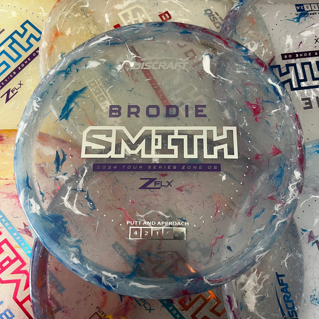 Discraft 2024 Brodie Smith Tour Series Jawbreaker Z FLX Zone OS 4/2/1/5