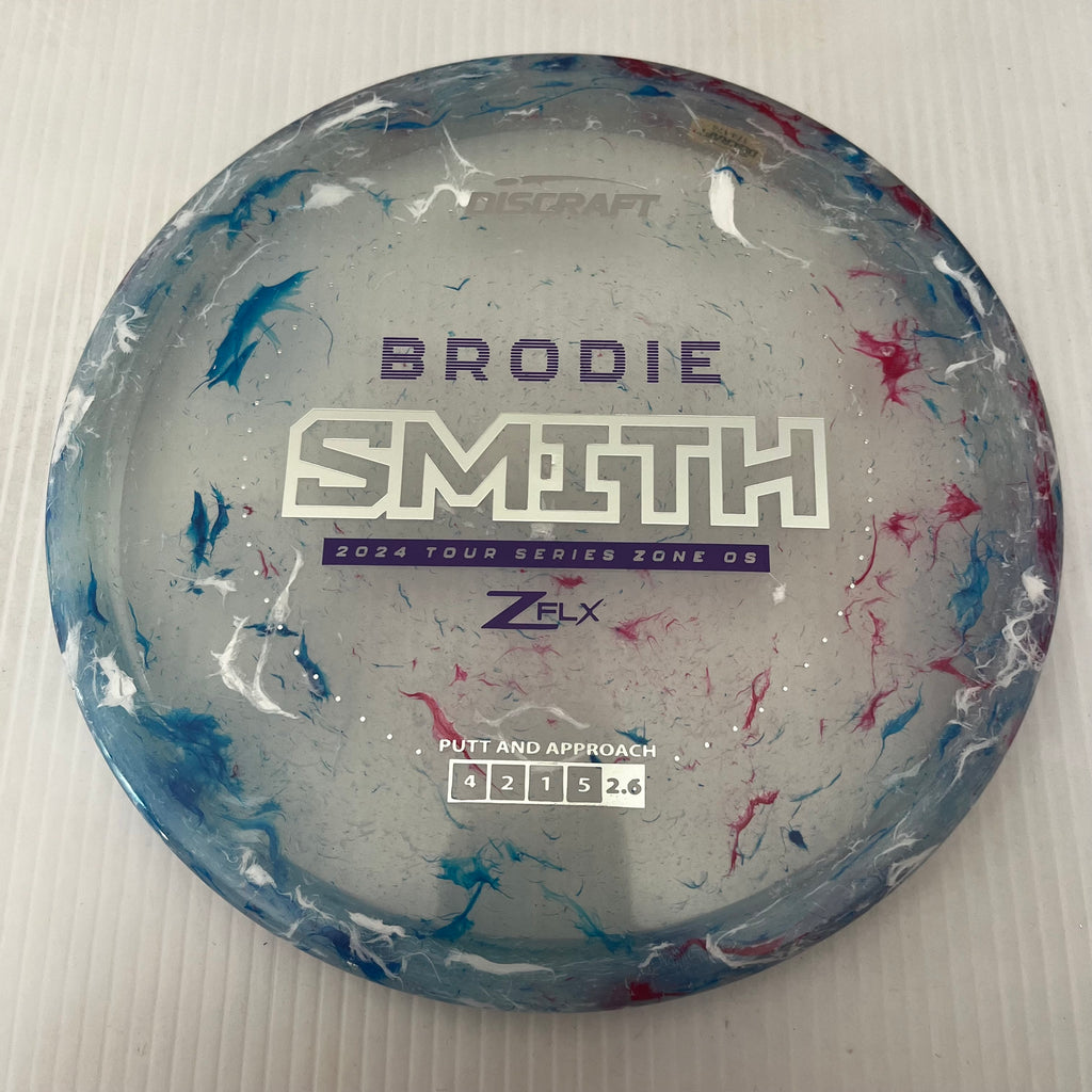 Discraft 2024 Brodie Smith Tour Series Jawbreaker Z FLX Zone OS 4/2/1/5