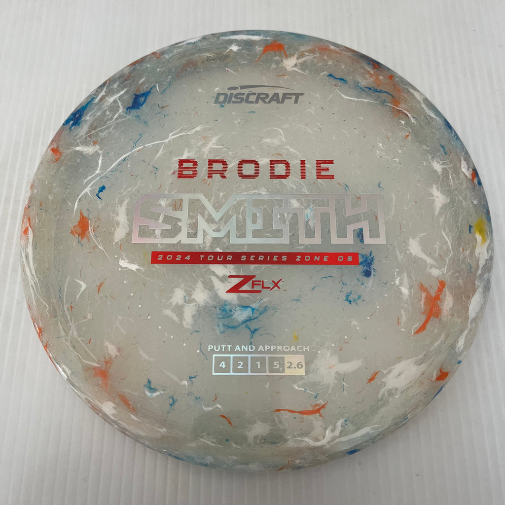 Discraft 2024 Brodie Smith Tour Series Jawbreaker Z FLX Zone OS 4/2/1/5