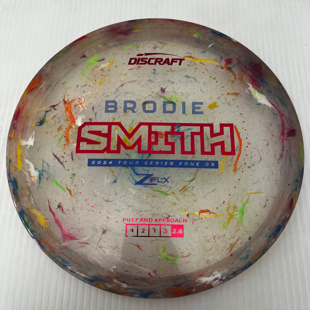 Discraft 2024 Brodie Smith Tour Series Jawbreaker Z FLX Zone OS 4/2/1/5