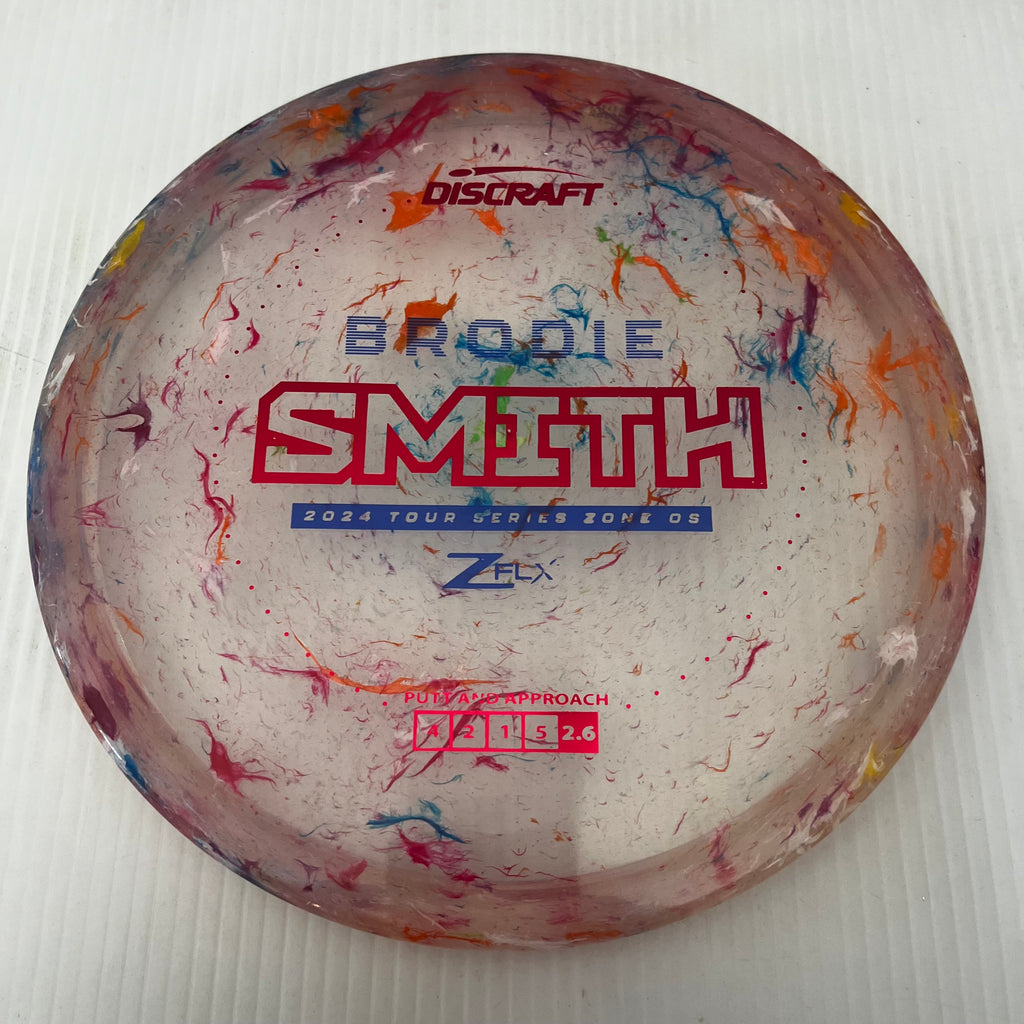 Discraft 2024 Brodie Smith Tour Series Jawbreaker Z FLX Zone OS 4/2/1/5