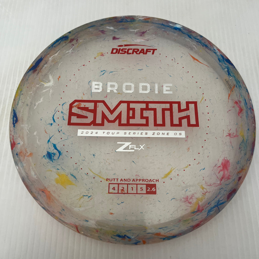 Discraft 2024 Brodie Smith Tour Series Jawbreaker Z FLX Zone OS 4/2/1/5
