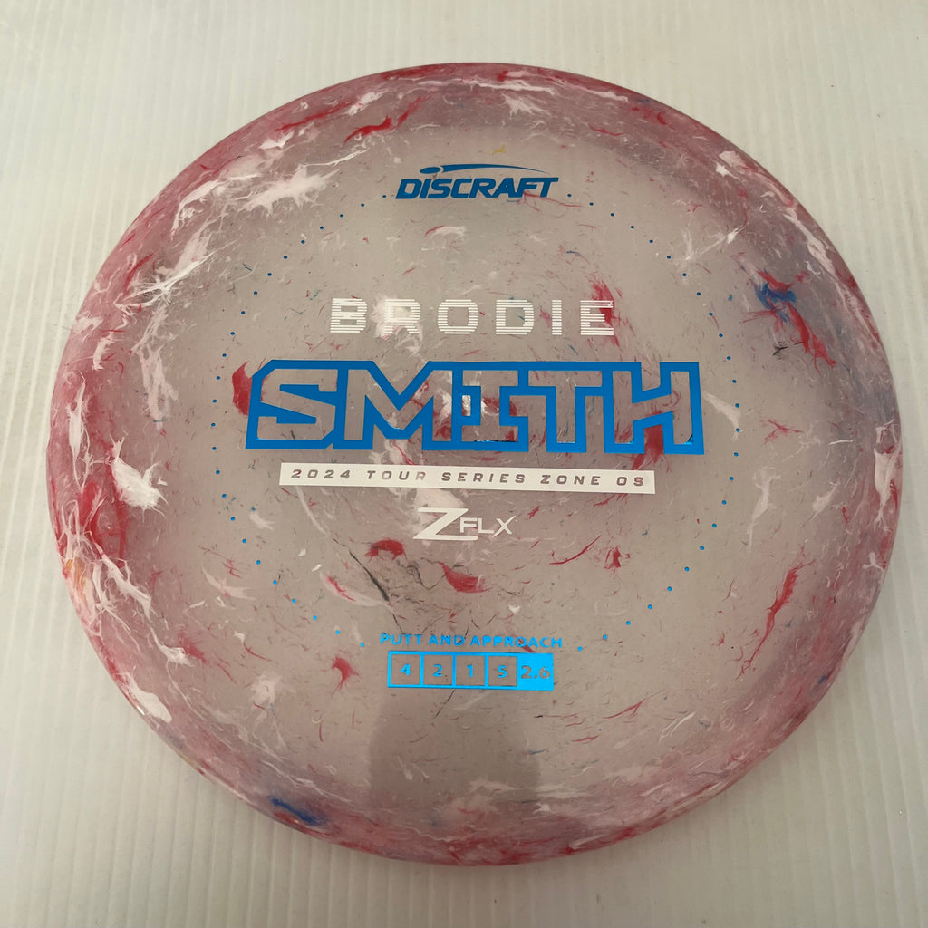 Discraft 2024 Brodie Smith Tour Series Jawbreaker Z FLX Zone OS 4/2/1/5