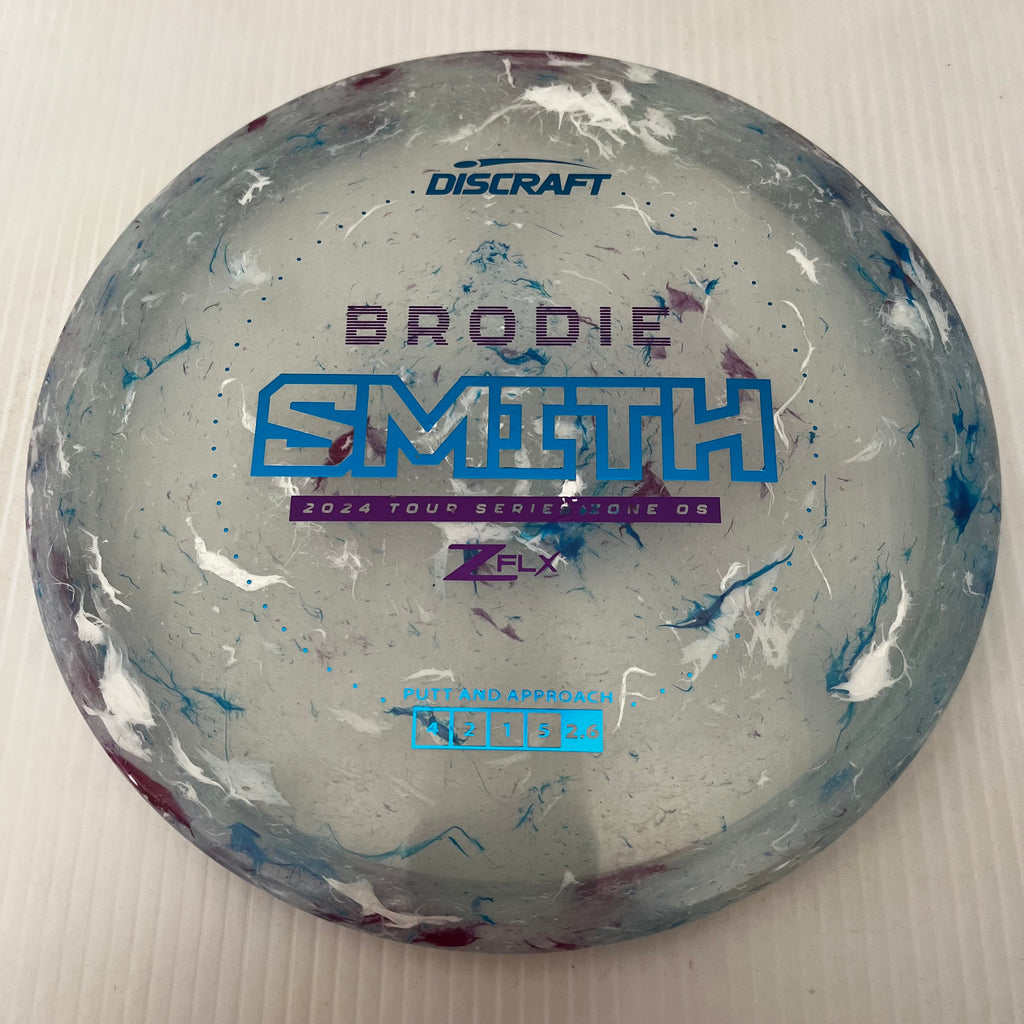 Discraft 2024 Brodie Smith Tour Series Jawbreaker Z FLX Zone OS 4/2/1/5