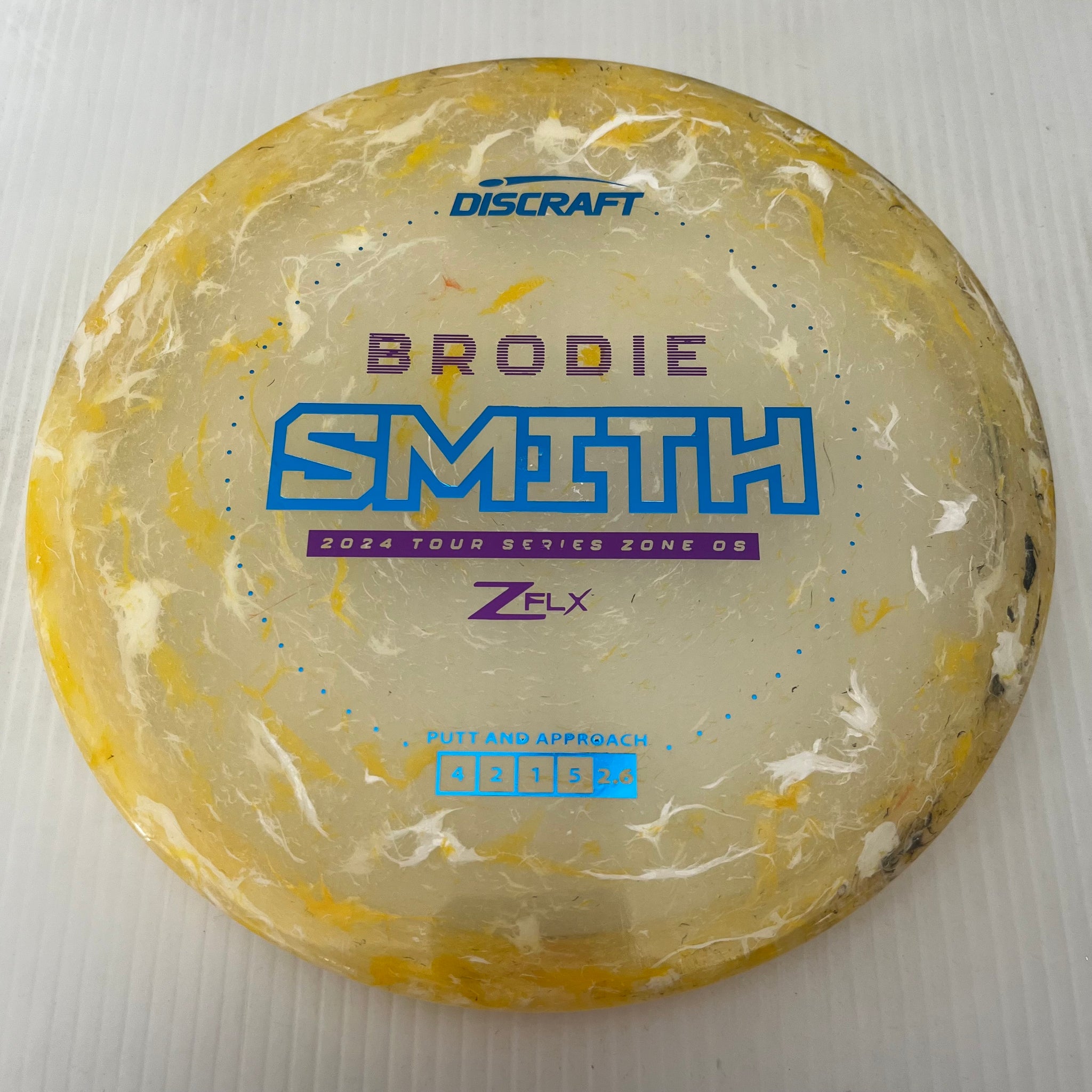 Discraft 2024 Brodie Smith Tour Series Jawbreaker Z FLX Zone OS 4/2/1/5