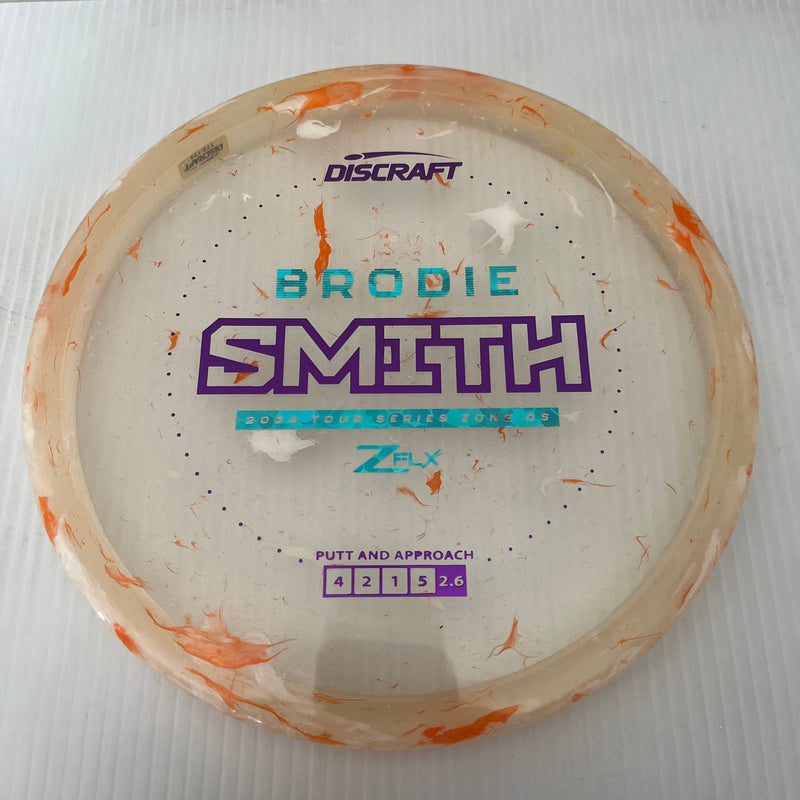Discraft 2024 Brodie Smith Tour Series Jawbreaker Z FLX Zone OS 4/2/1/5
