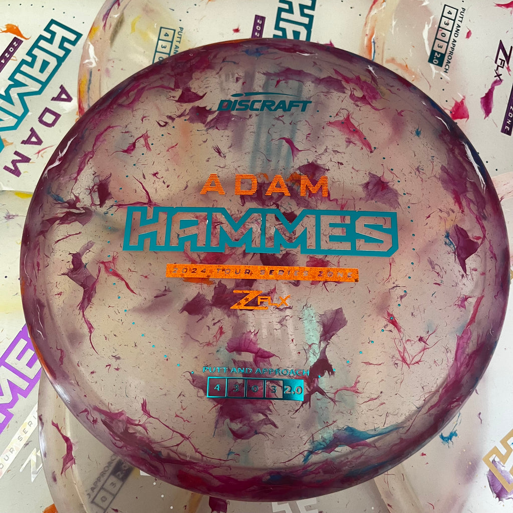 Discraft 2024 Adam Hammes Tour Series Jawbreaker Z FLX Zone 4/3/0/3