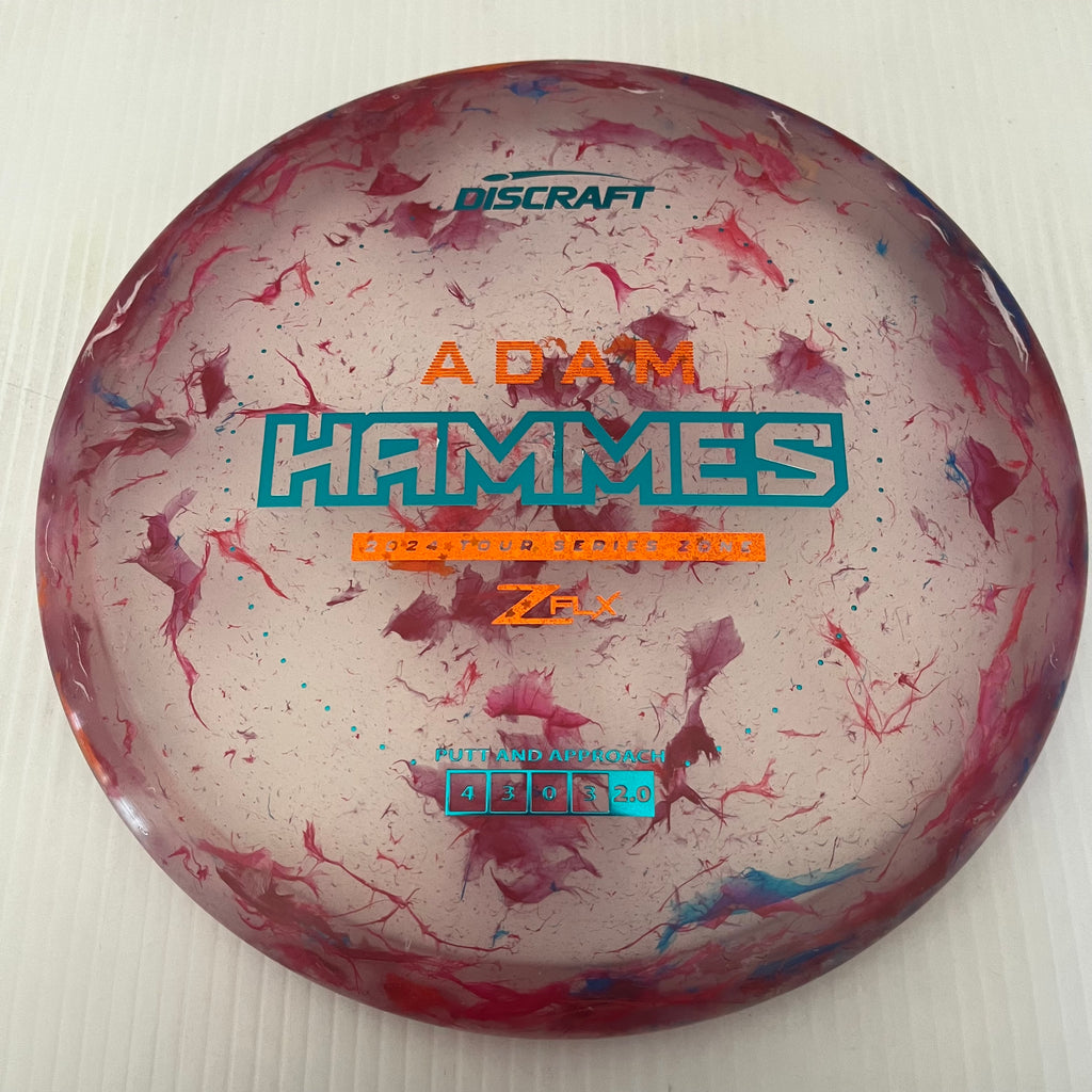 Discraft 2024 Adam Hammes Tour Series Jawbreaker Z FLX Zone 4/3/0/3