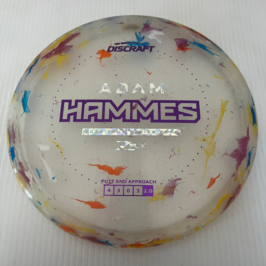 Discraft 2024 Adam Hammes Tour Series Jawbreaker Z FLX Zone 4/3/0/3