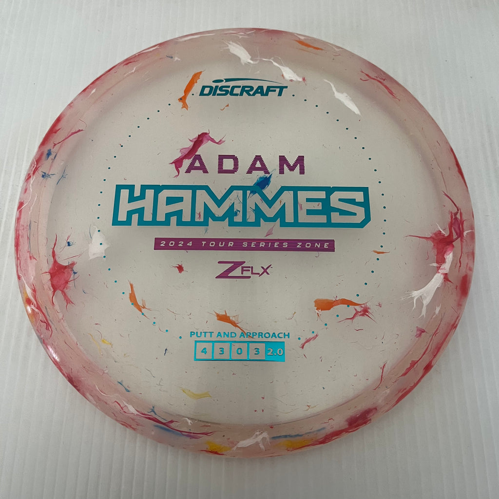 Discraft 2024 Adam Hammes Tour Series Jawbreaker Z FLX Zone 4/3/0/3
