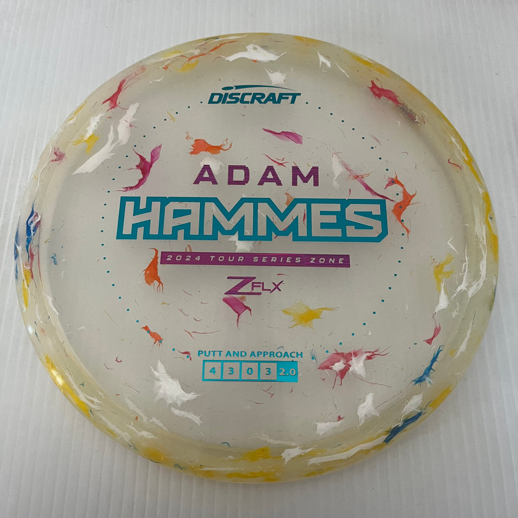 Discraft 2024 Adam Hammes Tour Series Jawbreaker Z FLX Zone 4/3/0/3