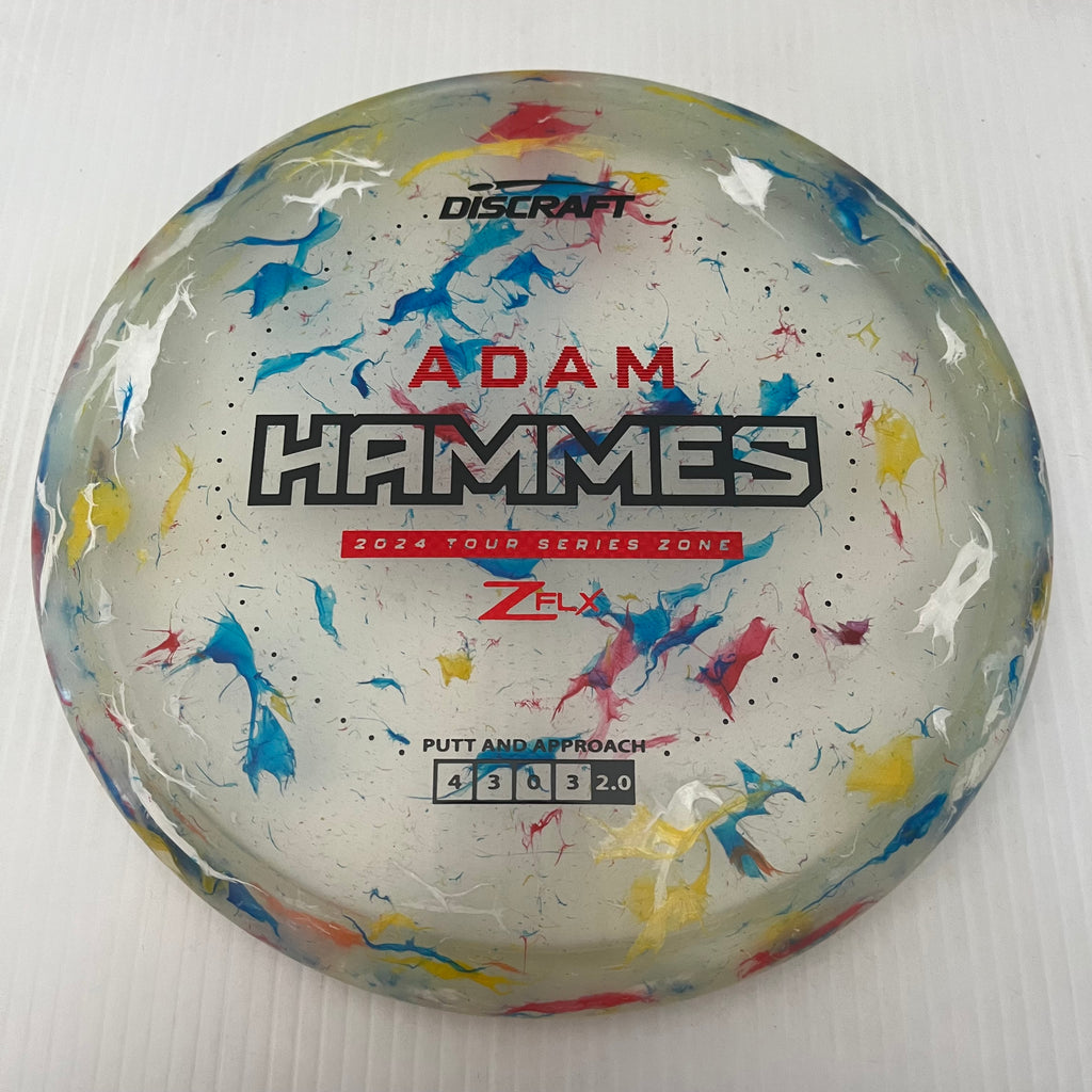 Discraft 2024 Adam Hammes Tour Series Jawbreaker Z FLX Zone 4/3/0/3