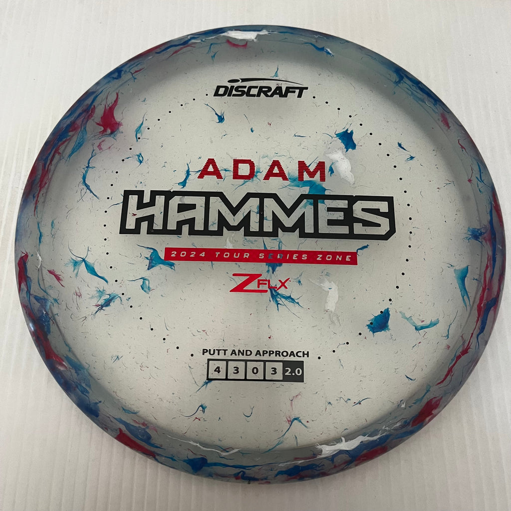Discraft 2024 Adam Hammes Tour Series Jawbreaker Z FLX Zone 4/3/0/3