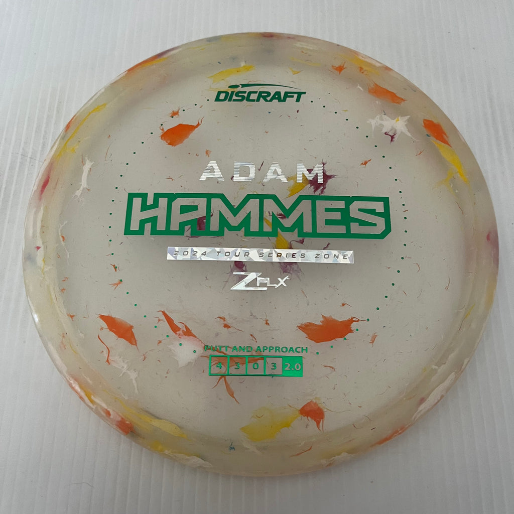 Discraft 2024 Adam Hammes Tour Series Jawbreaker Z FLX Zone 4/3/0/3