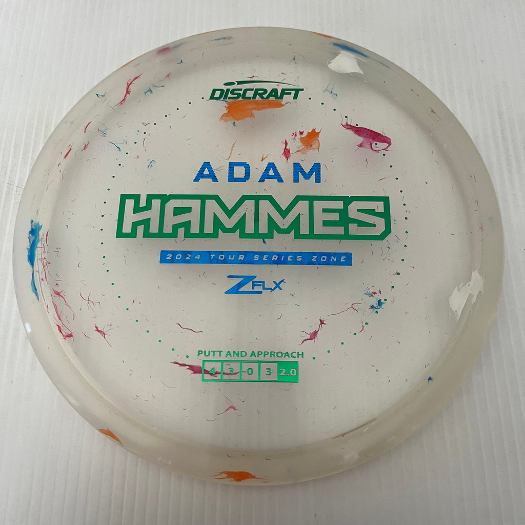 Discraft 2024 Adam Hammes Tour Series Jawbreaker Z FLX Zone 4/3/0/3