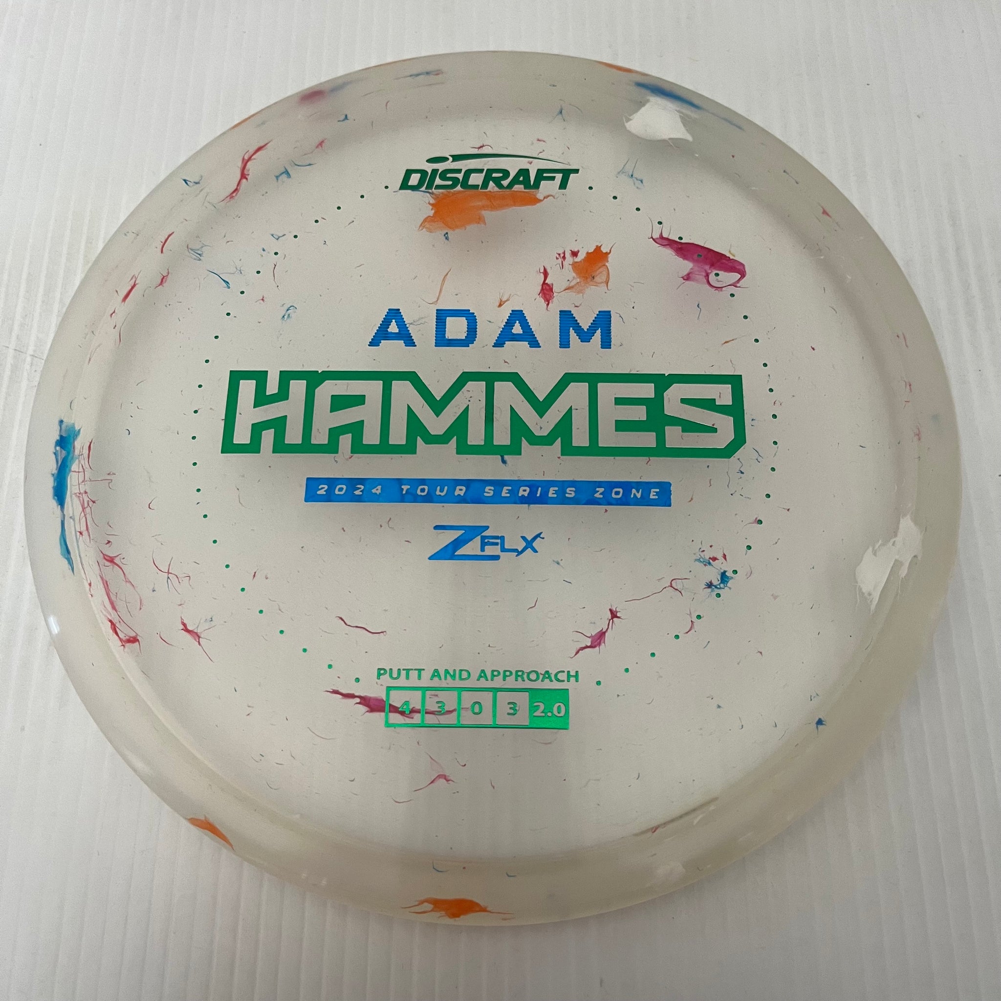 Discraft 2024 Adam Hammes Tour Series Jawbreaker Z FLX Zone