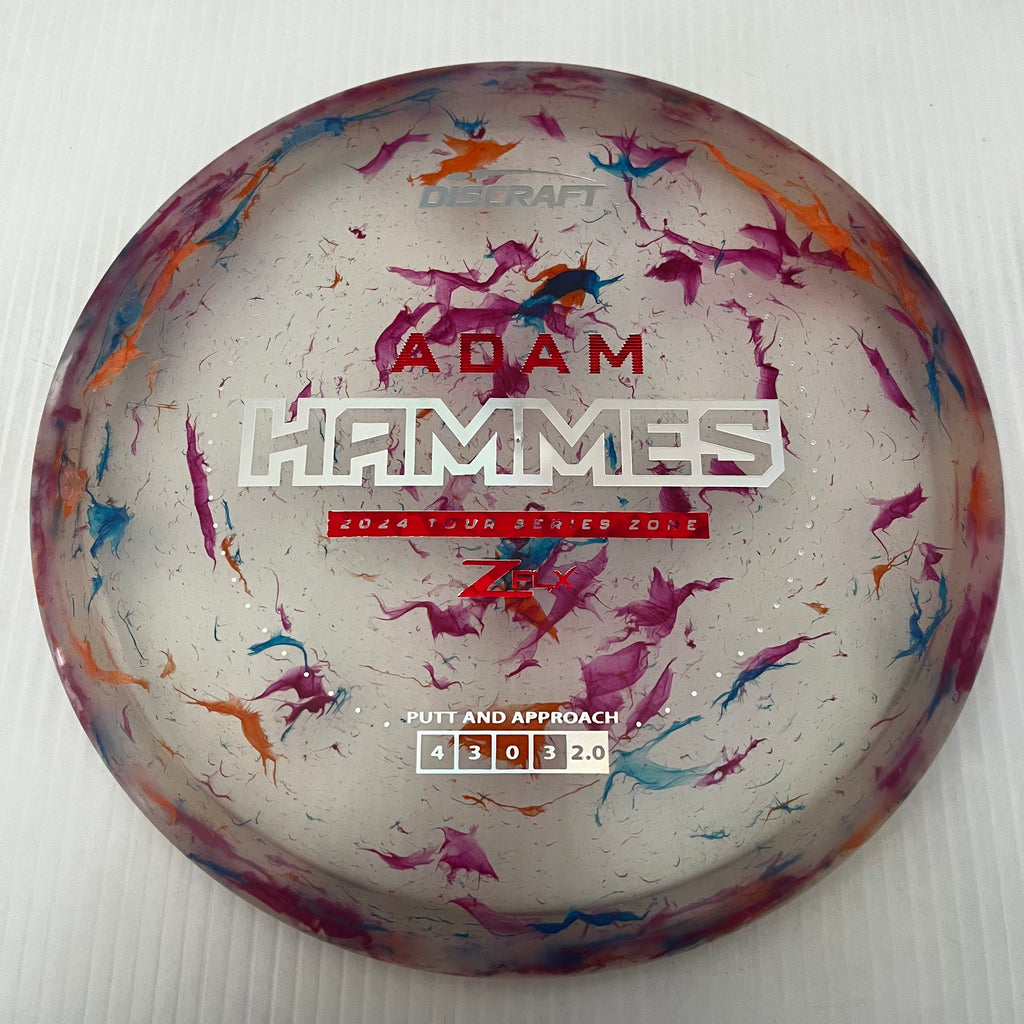 Discraft 2024 Adam Hammes Tour Series Jawbreaker Z FLX Zone 4/3/0/3