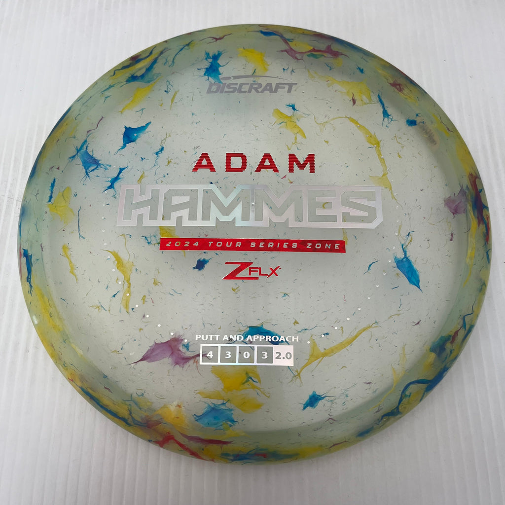 Discraft 2024 Adam Hammes Tour Series Jawbreaker Z FLX Zone 4/3/0/3