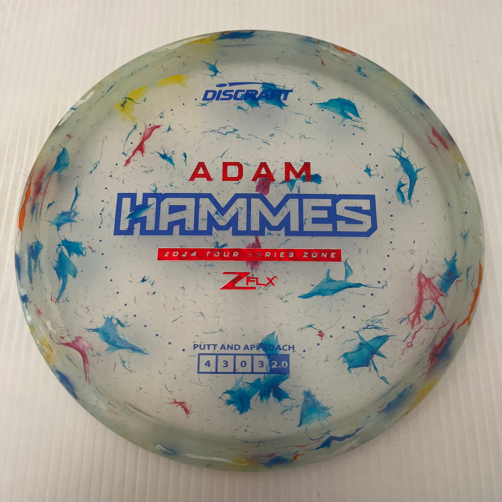 Discraft 2024 Adam Hammes Tour Series Jawbreaker Z FLX Zone 4/3/0/3