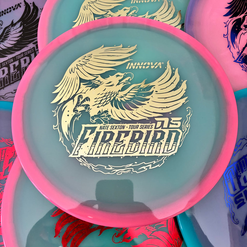 Innova 2025 Nate Sexton Tour Series Proto Glow Halo Champion Firebird 9/3/0/4