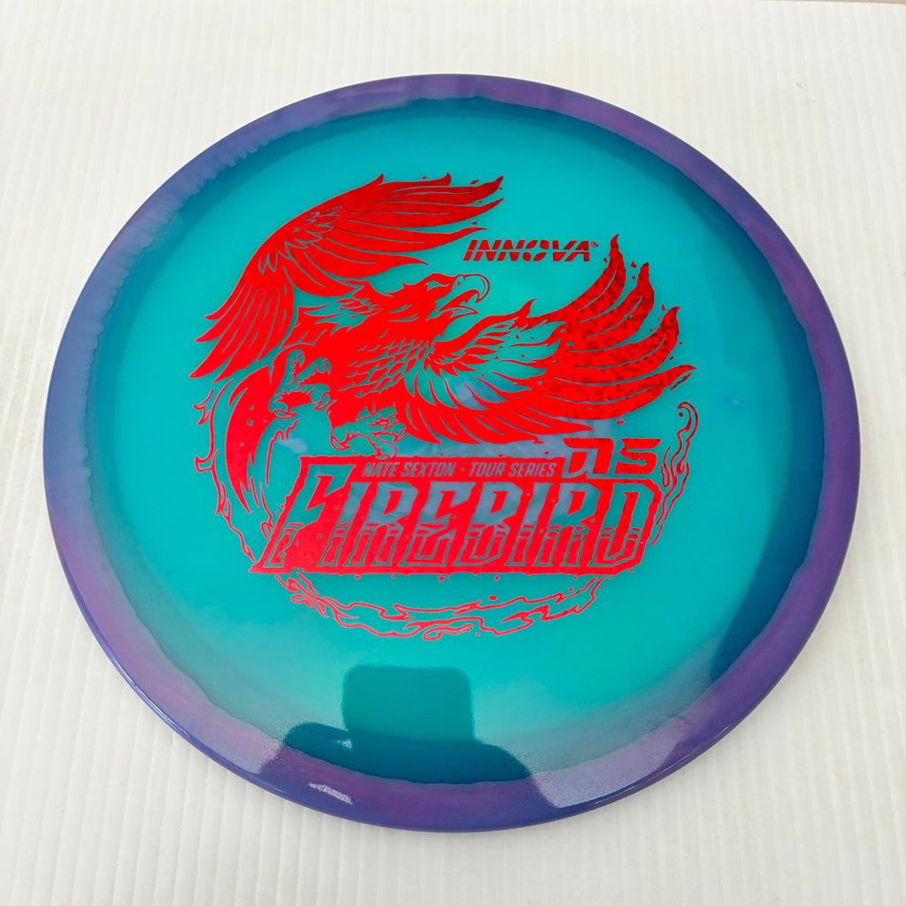 Innova 2025 Nate Sexton Tour Series Proto Glow Halo Champion Firebird 9/3/0/4