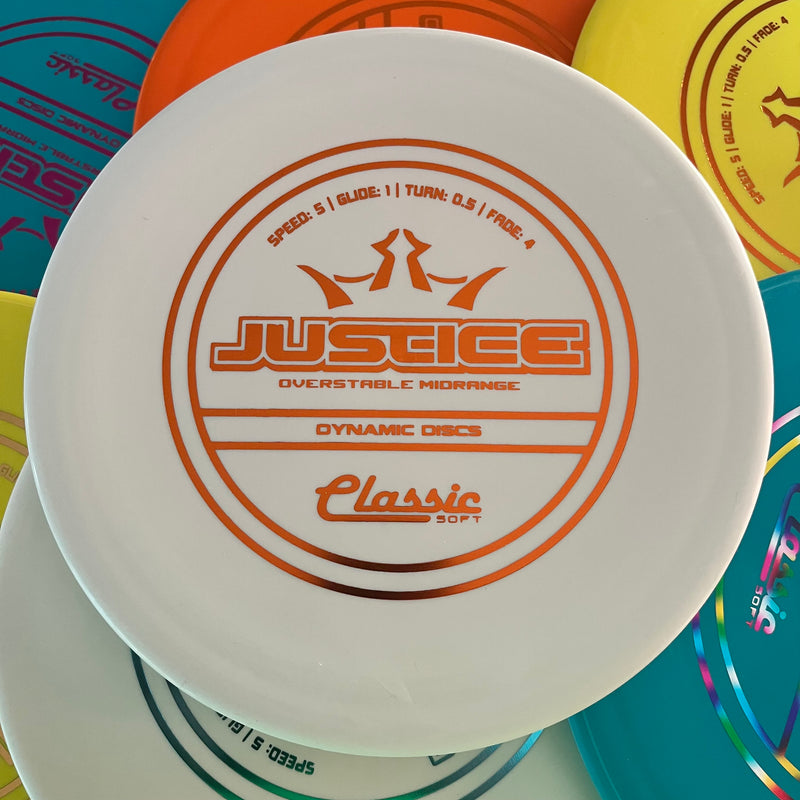 Dynamic Discs Classic Soft Justice 5/1/0.5/4