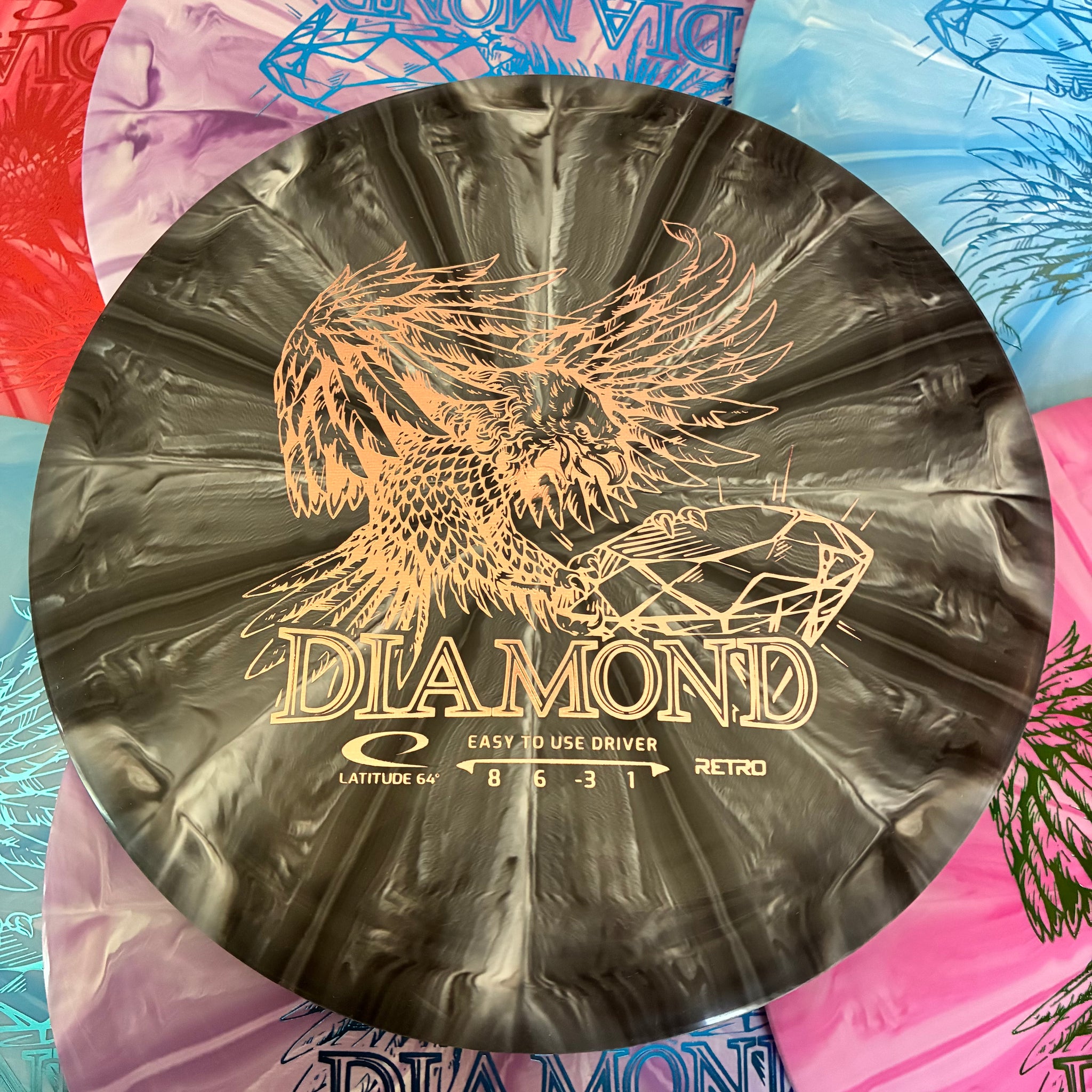 Latitude 64° Retro Burst Diamond 8/6/-3/1