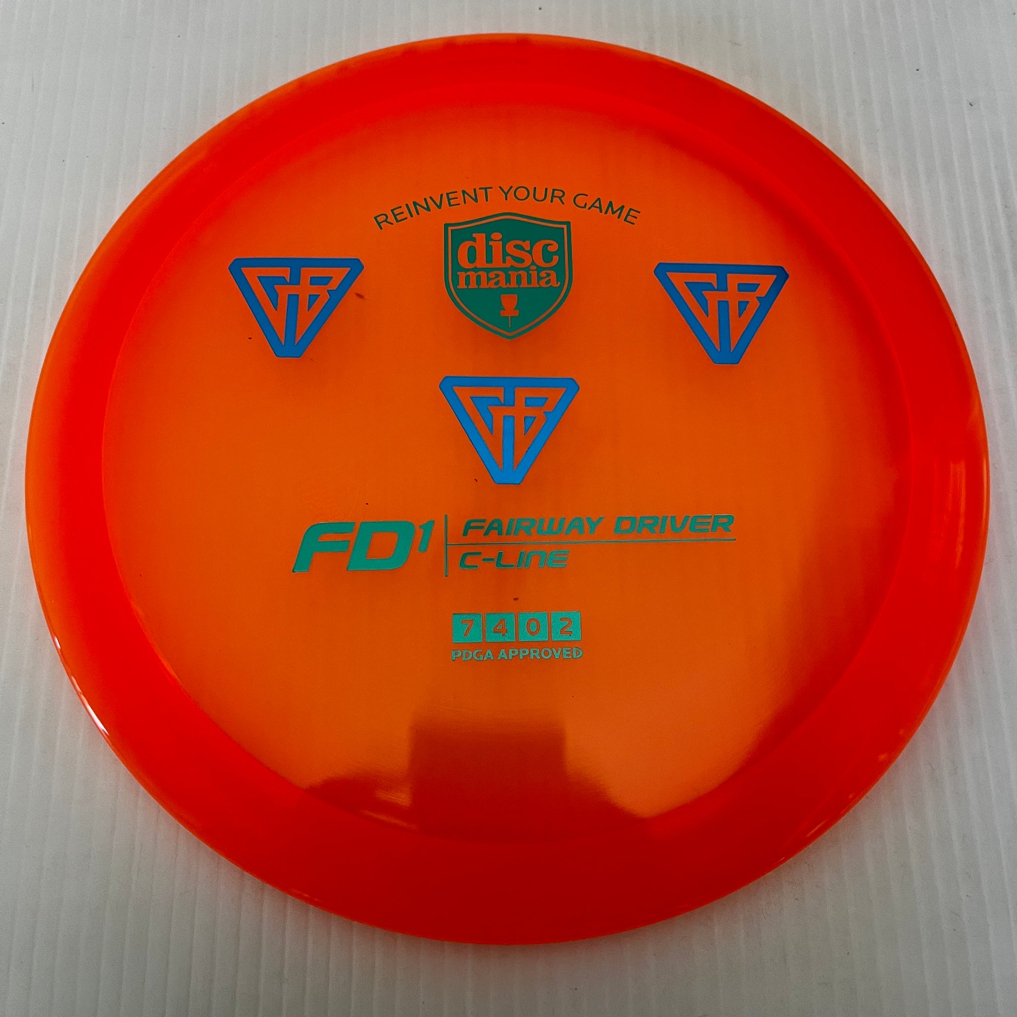 Discmania Gannon Buhr Stamped C-Line FD1 7/4/0/2
