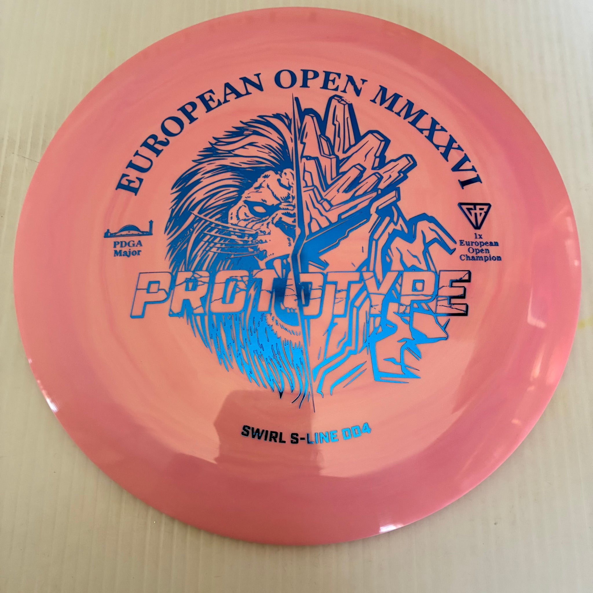 Discmania Prototype European Open Swirl S-Line DD4 13/5/0/3