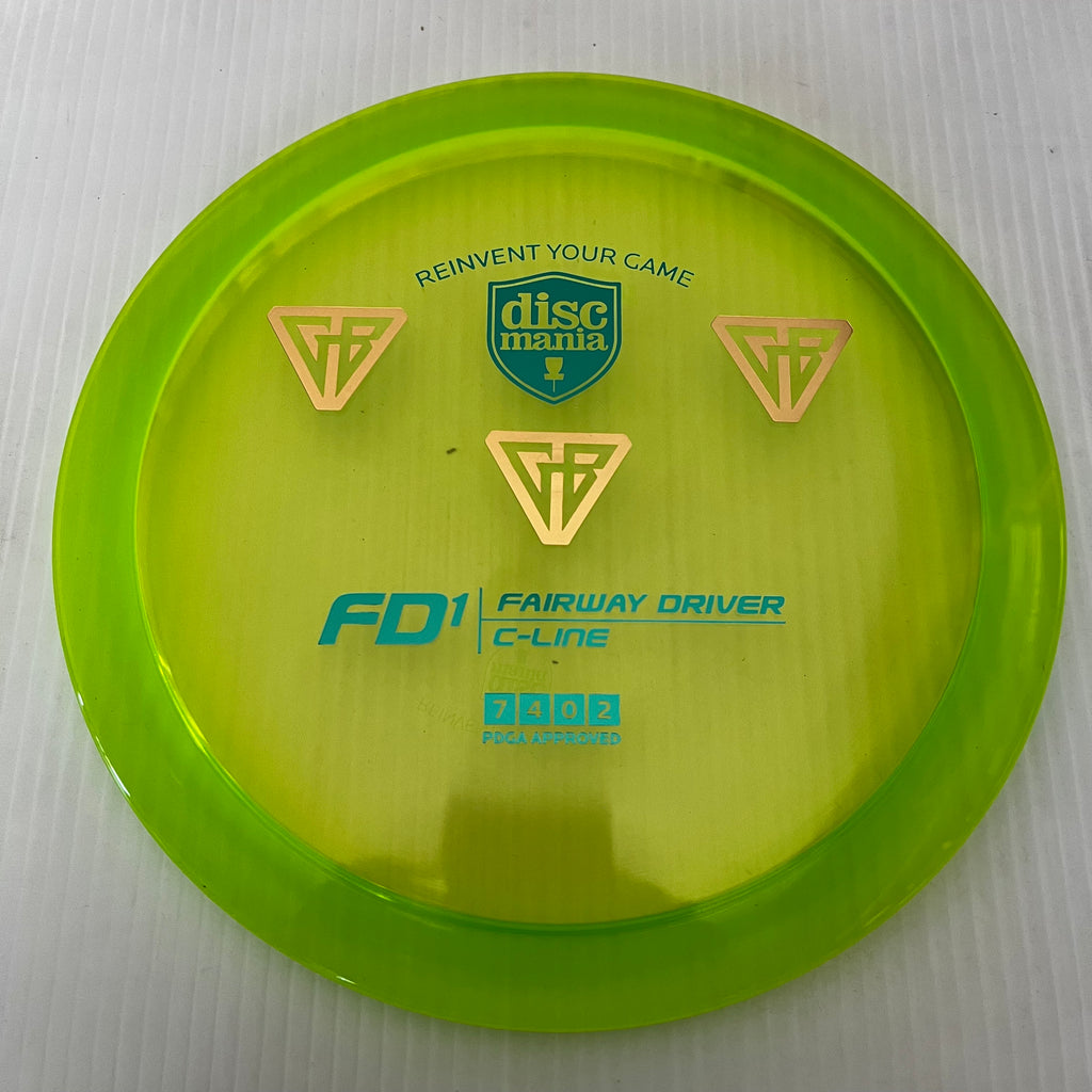 Discmania Gannon Buhr Stamped C-Line FD1 7/4/0/2
