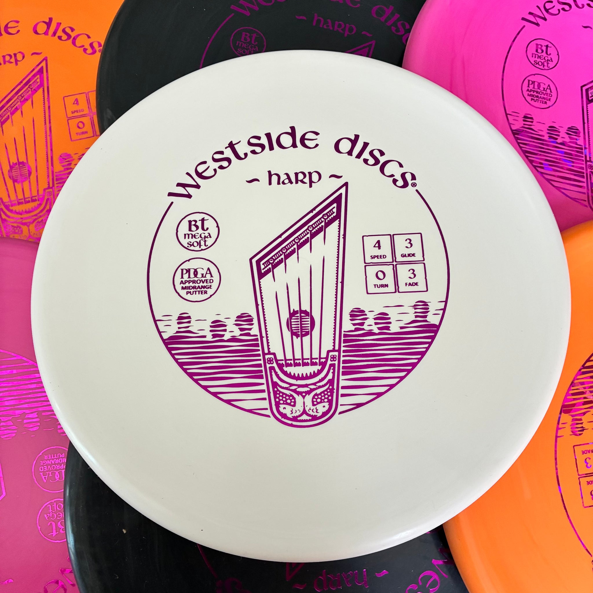 Westside Discs BT MegaSoft Harp 4/3/0/3