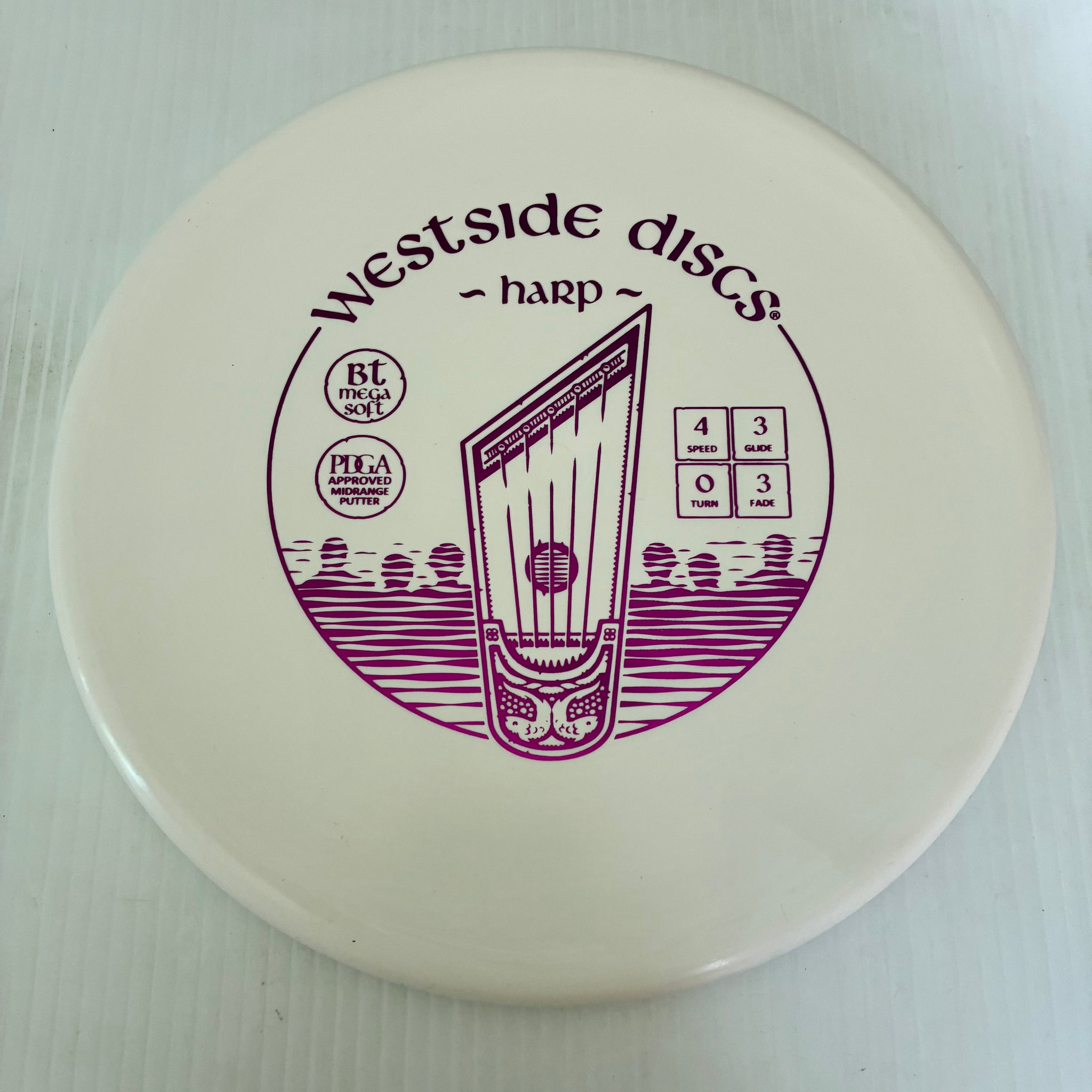 Westside Discs BT MegaSoft Harp 4/3/0/3