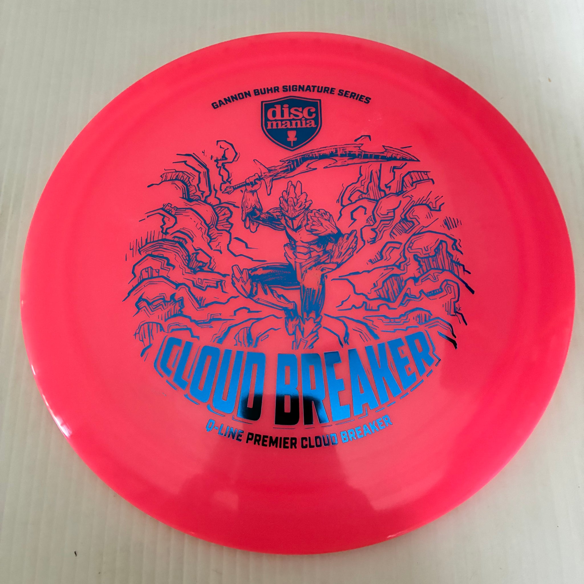 Discmania Gannon Buhr Signature Series Q-Line Premier Cloud Breaker 12/5/-1/3 (Heavier Weights)