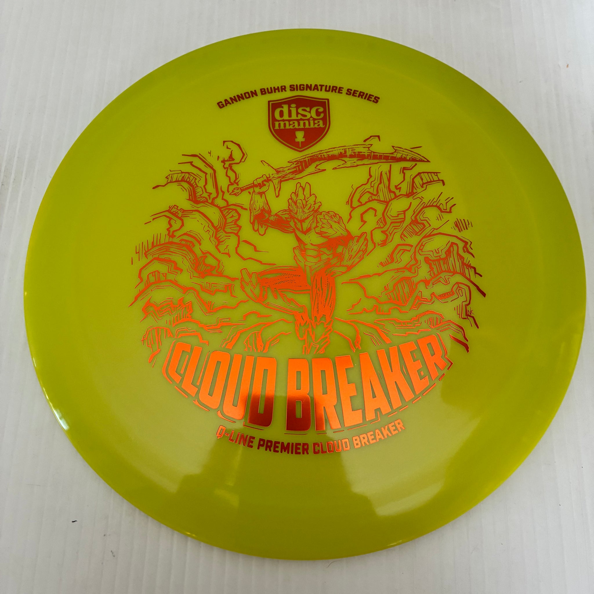 Discmania Gannon Buhr Signature Series Q-Line Premier Cloud Breaker 12/5/-1/3 (Heavier Weights)