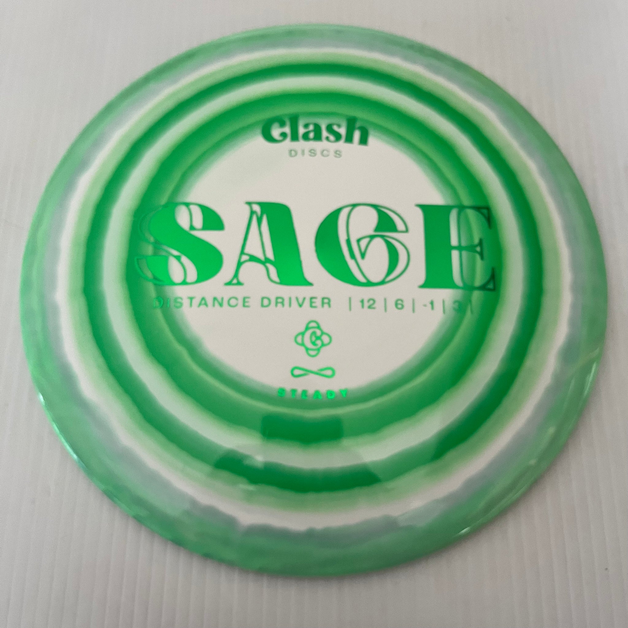 Clash Discs Steady Ring Sage 12/6/-1/3