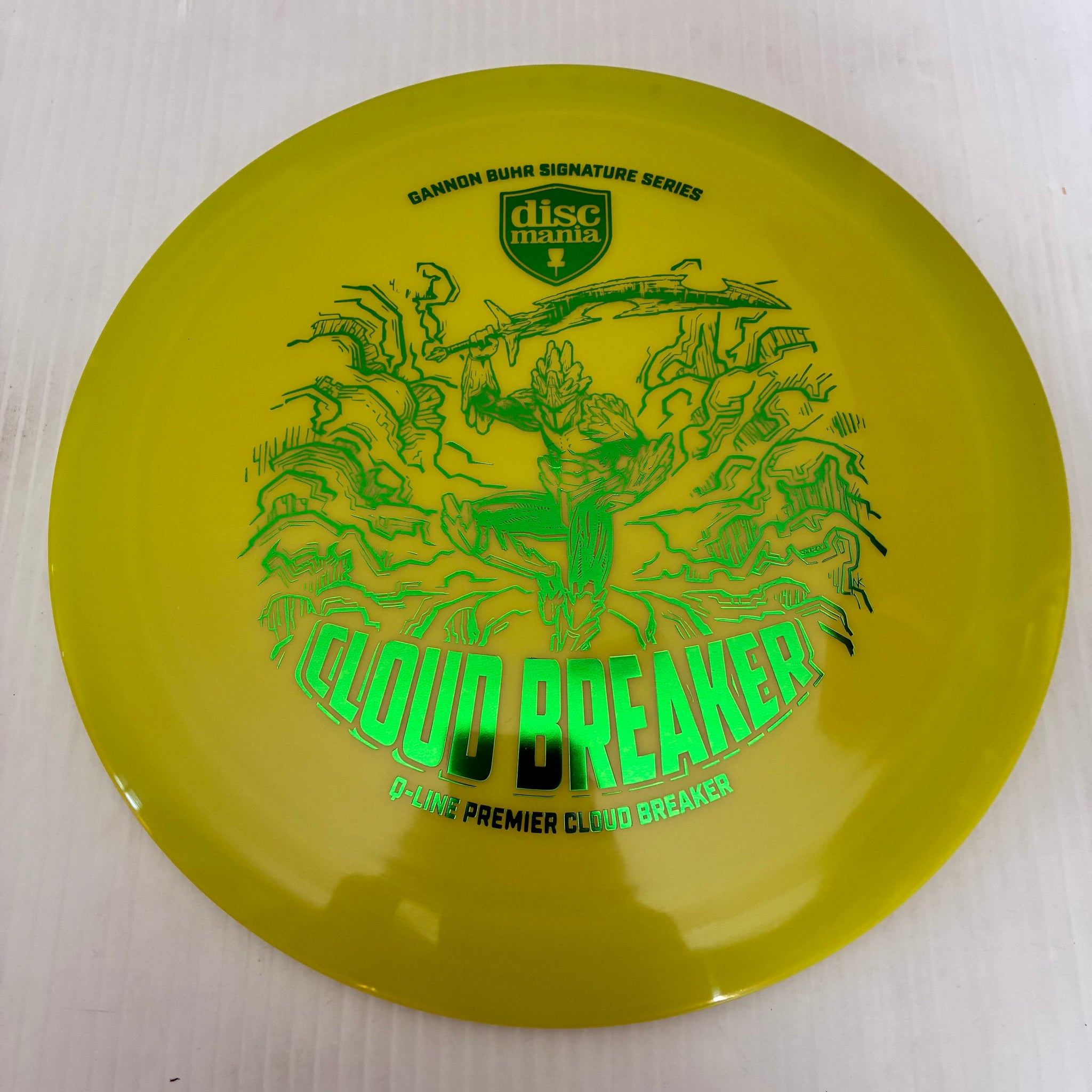 Discmania Gannon Buhr Signature Series Q-Line Premier Cloud Breaker 12/5/-1/3 (Heavier Weights)