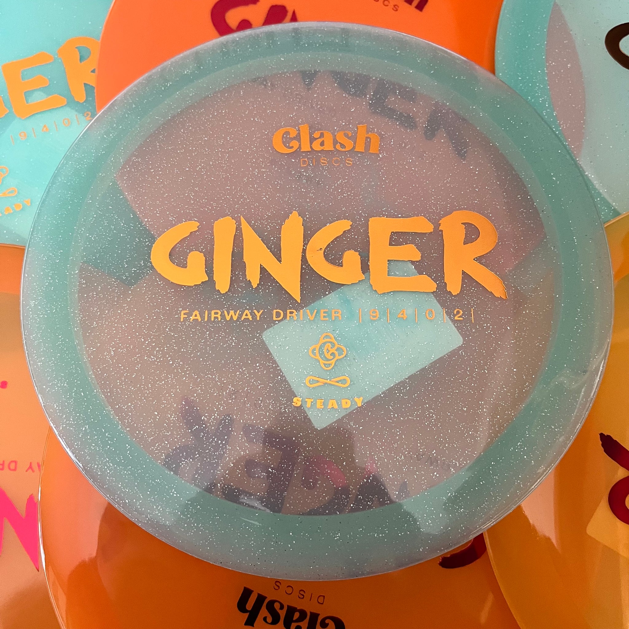 Clash Discs Steady Ginger 9/4/0/2