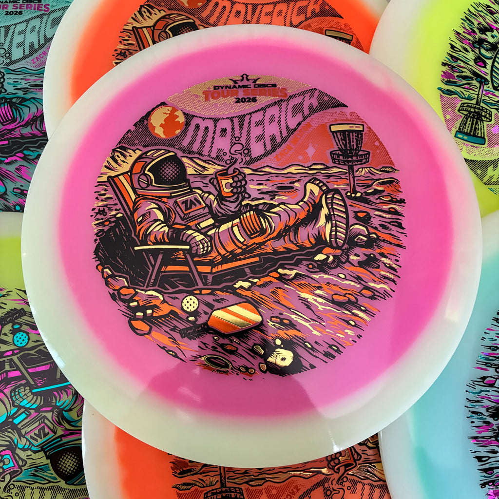 Dynamic Discs 2026 Zach Melton Lucid-X Moonshine Glow Orbit Maverick 7/4/-1.5/2