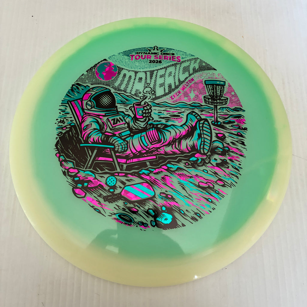 Dynamic Discs 2026 Zach Melton Lucid-X Moonshine Glow Orbit Maverick 7/4/-1.5/2